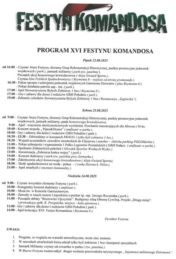 Wielkie święto żołnierskiej tradycji w Dziwnowie. Nadchodzi XVI Festyn Komandosa!