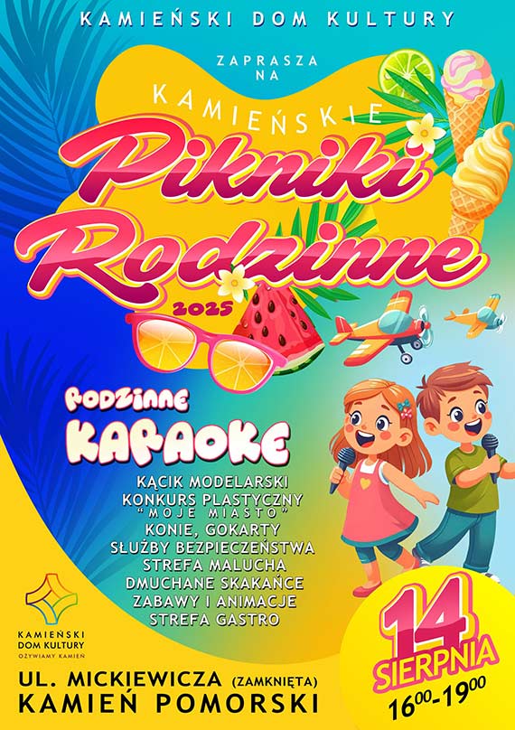 PIKNIK RODZINNY - ju w czwartek 14. sierpnia na „ZAMKNITEJ”