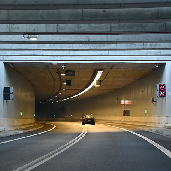 Planowe ograniczenia ruchu w tunelu