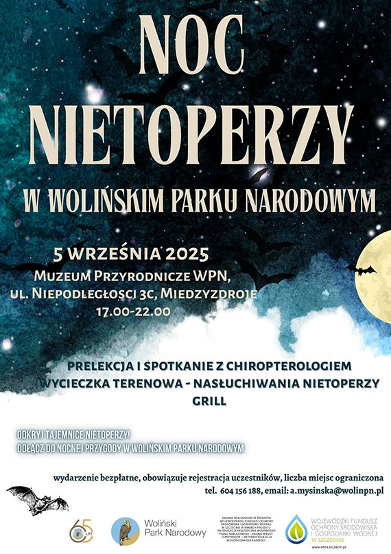 Noc Nietoperzy w Woliskim Parku Narodowym – wyjtkowa noc pena przygd i edukacji