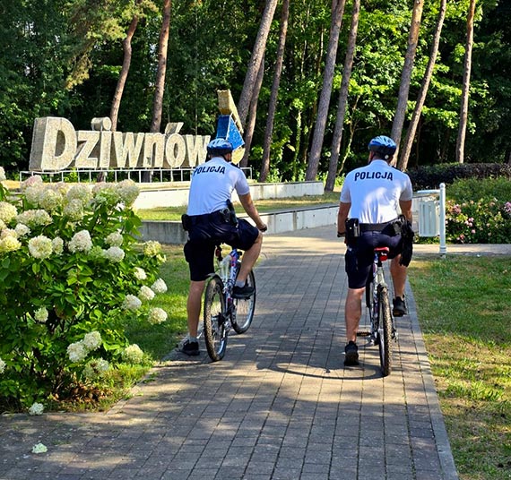 Patrole rowerowe- jestemy dla Waszego bezpieczstwa