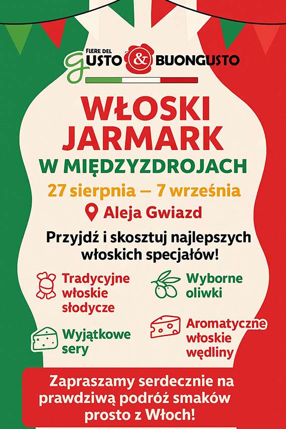Wakacje w Międzyzdrojach od 25 do 31 sierpnia 2025r.