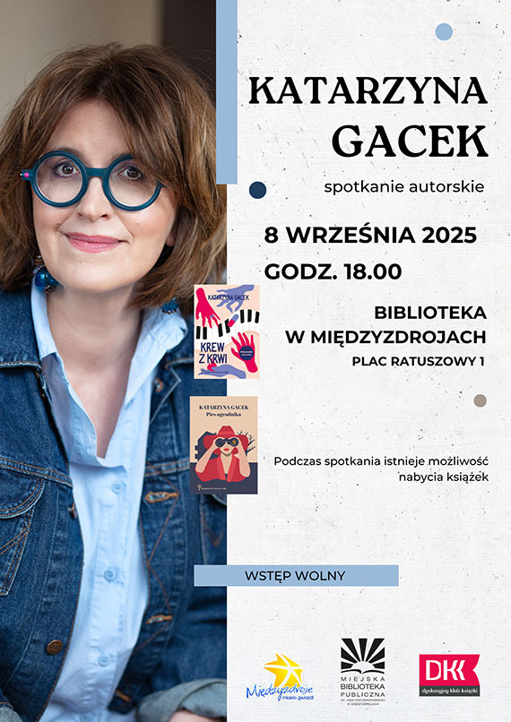 Spotkanie autorskie z Katarzyn Gacek w Midzyzdrojach