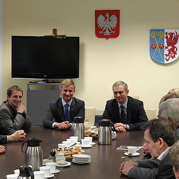 Kamie� Pomorski: Spotkanie z pos�em Grzegorzem Napieralskim