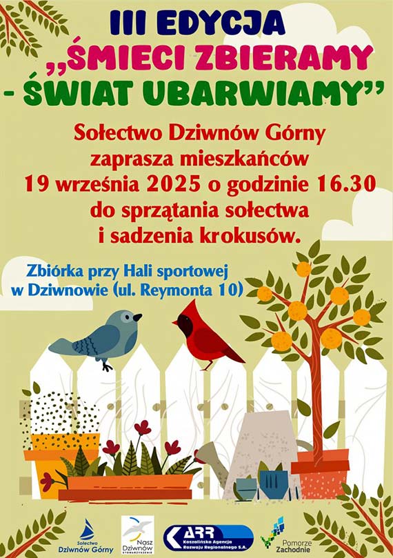 „Śmieci zbieramy – świat ubarwiamy” – III edycja!