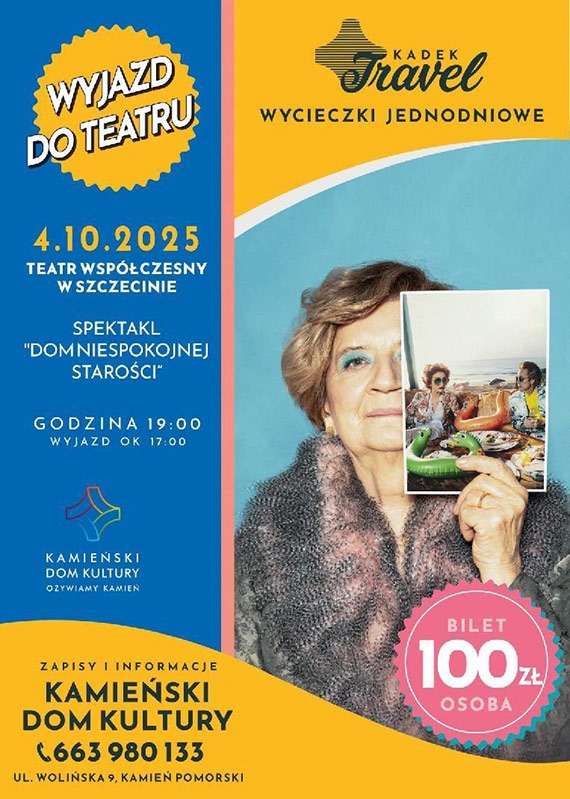 Kulturalny wyjazd do Teatru Wspczesnego w Szczecinie