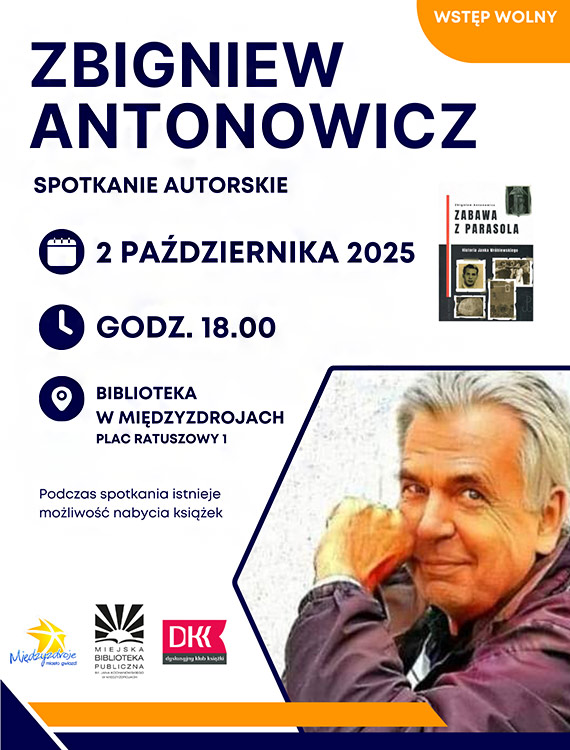 Spotkanie autorskie ze Zbigniewem Antonowiczem w Międzyzdrojach