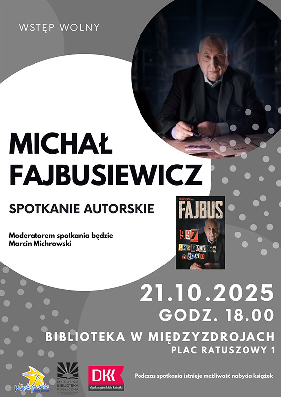 Spotkanie autorskie z Michałem Fajbusiewiczem w Międzyzdrojach