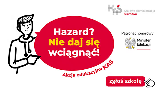 Zachodniopomorska KAS kontynuuje akcj edukacyjn „Hazard? Nie daj si wcign” w roku szkolnym 2025/2026