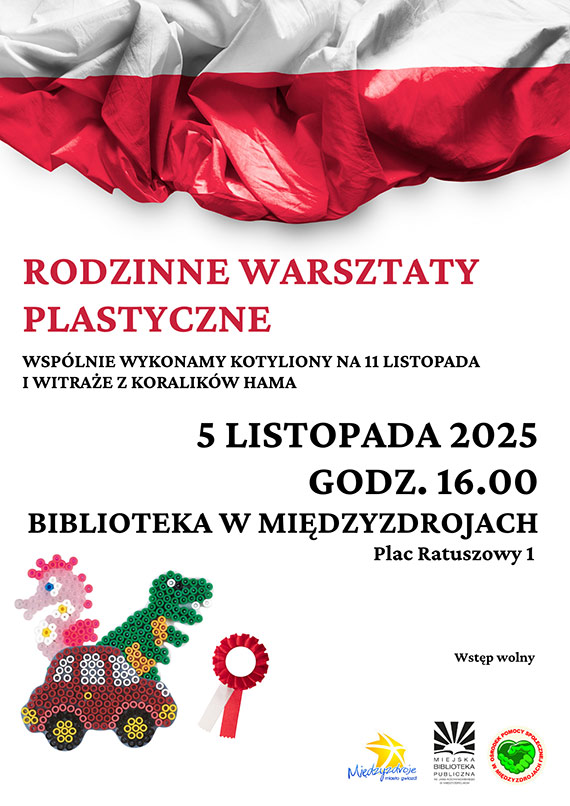 Rodzinne warsztaty plastyczne w Midzyzdrojach - przygotujcie kotyliony i witrae na 11 listopada
