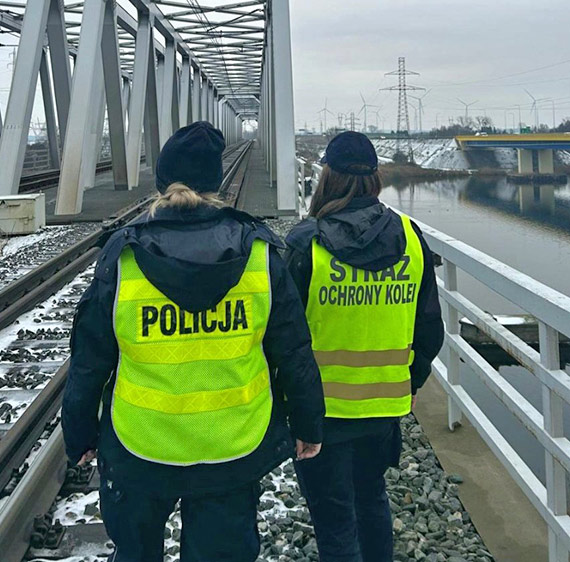 Wzmoone dziaania Policji na terenach kolejowych w powiecie kamieskim