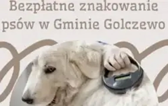 Bezpatne znakowanie psw wasnociowych na terenie Gminy Golczewo