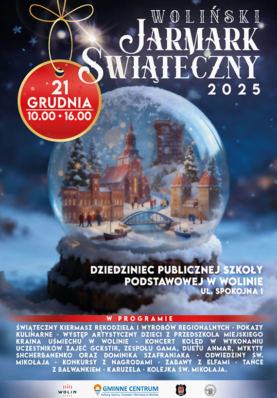 Woli�ski Jarmark �wi�teczny ju� 21 grudnia