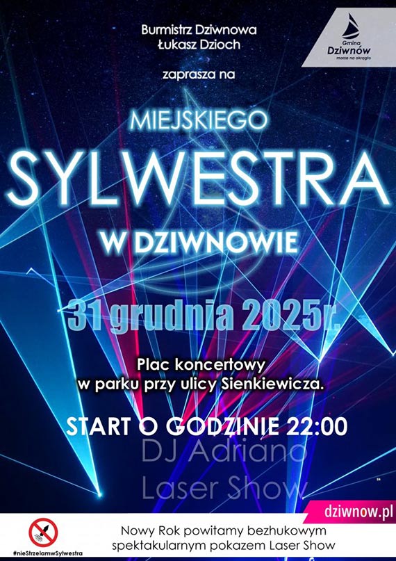 Sylwester w Gminie Dziwn�w