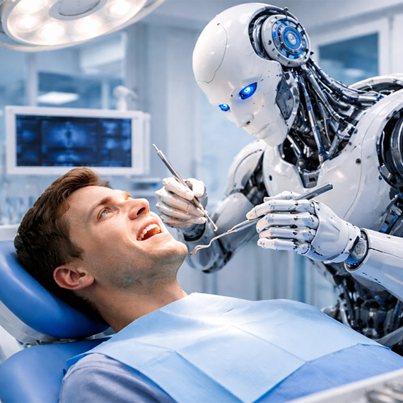 Polacy nie zaufaliby robotom dentystycznym. Tylko 9 proc. zgodziłoby się na jakikolwiek zabieg