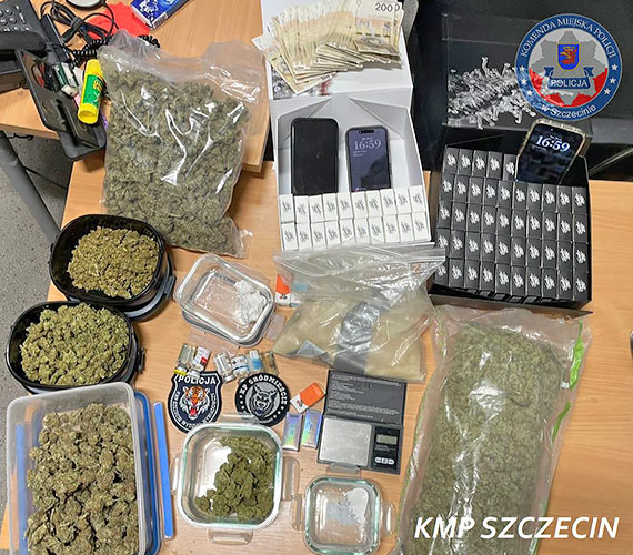 Kolejna skuteczna realizacja policjant�w - ponad 2,5 kg �rodk�w odurzaj�cych nie trafi na rynek