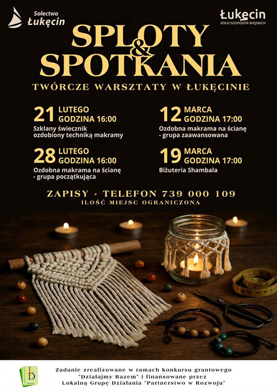 Bezp�atne warsztaty r�kodzielnicze w �uk�cinie