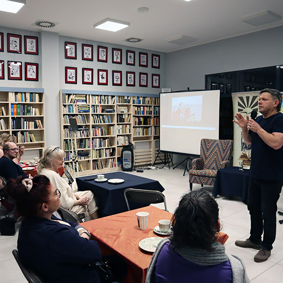 „Lodowa Mila w Arktyce jest moja” czyli spotkanie autorskie z Leszkiem Naziemcem