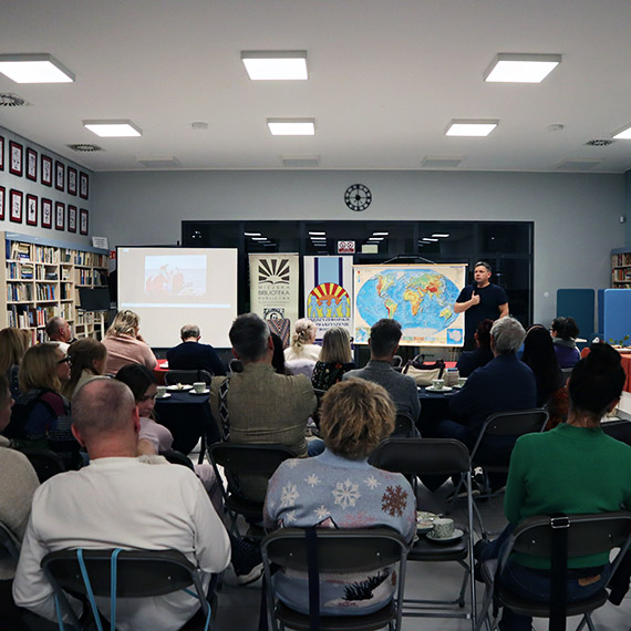 „Lodowa Mila w Arktyce jest moja” czyli spotkanie autorskie z Leszkiem Naziemcem