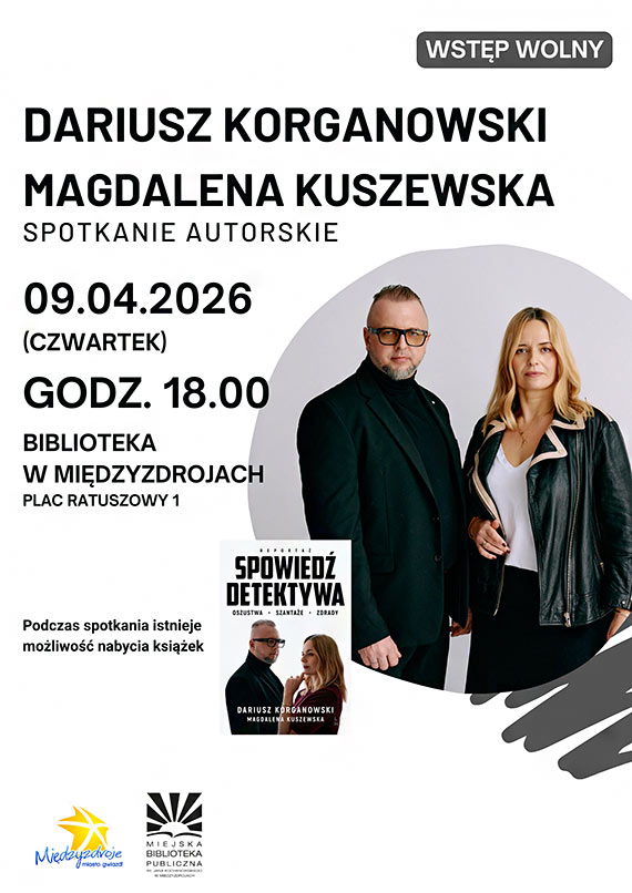 Autorzy „Spowiedzi detektywa” spotkaj� si� z czytelnikami w Mi�dzyzdrojach