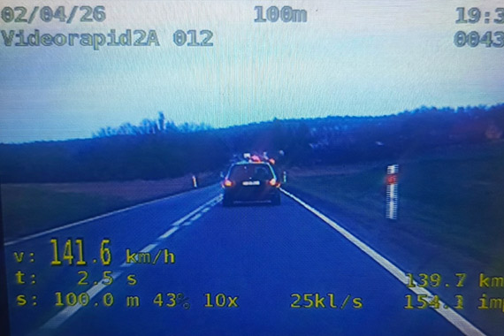 Kolejny kierowcy z „ciężką nogą” wyeliminowani z ruchu