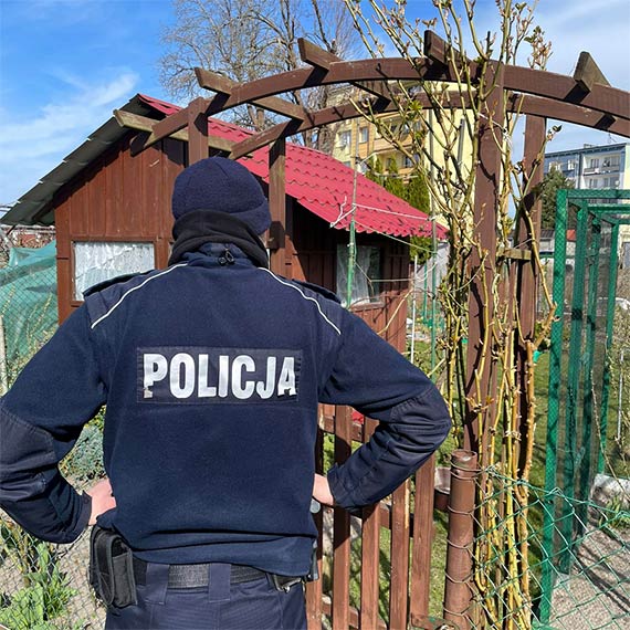 Działkowcy pod czujnym okiem dzielnicowych