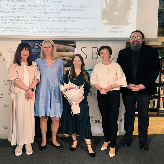 Wyr�nienie w konkursie na Zachodniopomorskiego Bibliotekarza Roku 2025