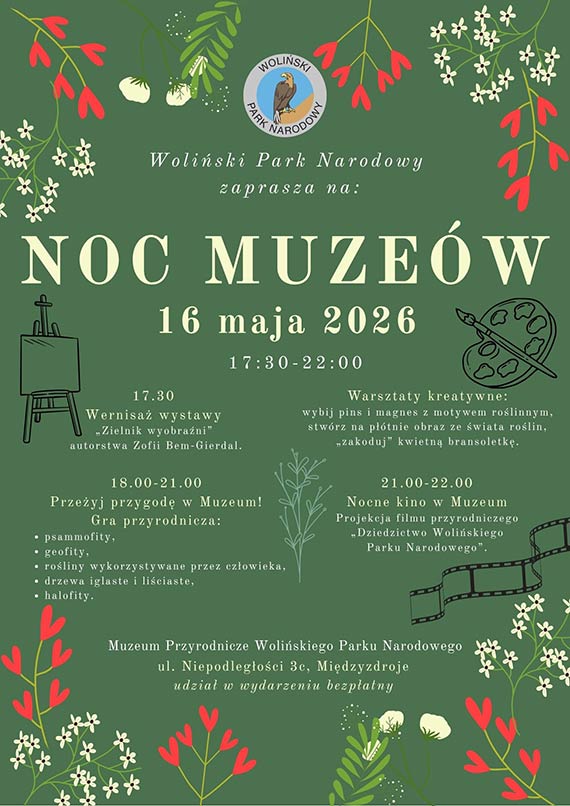 Noc Muze�w w Woli�skim Parku Narodowym – wyj�tkowy wiecz�r z natur� i sztuk�