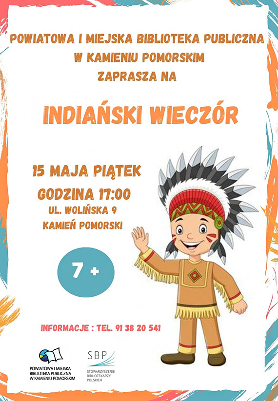India�ski wiecz�r w Kamieniu Pomorskim. Biblioteka zaprasza dzieci na niezwyk�� przygod�
