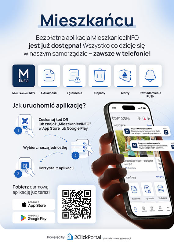 Aplikacja MieszkaniecINFO ju� dost�pna! Ca�y samorz�d w Twoim telefonie
