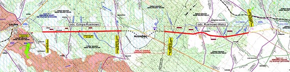 Rozbudowa DK22 Człopa - Wałcz z wnioskiem o decyzję ZRID