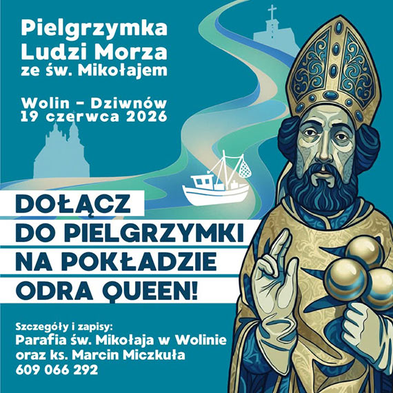 Do��cz do pielgrzymki na pok�adzie Odra Queen!