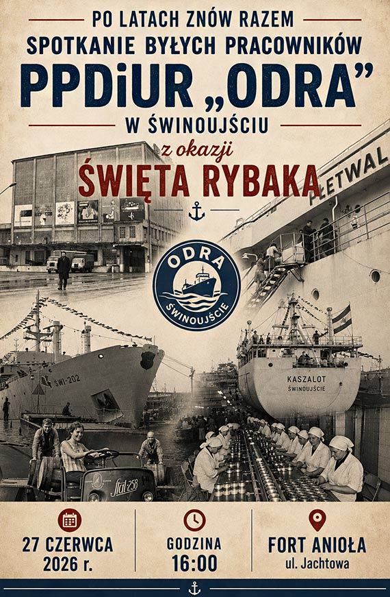 Po latach znów razem - spotkanie ludzi „Odry” z okazji Święta Rybaka