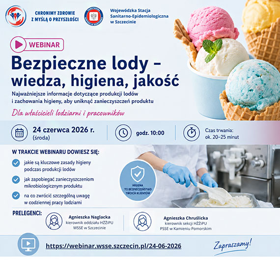Lody pod lup� sanepidu. Bezp�atny webinar dla w�a�cicieli lodziarni