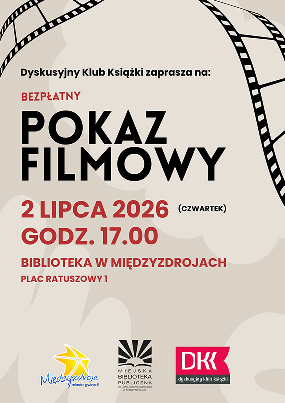 Bezpłatny pokaz filmowy w Bibliotece w Międzyzdrojach