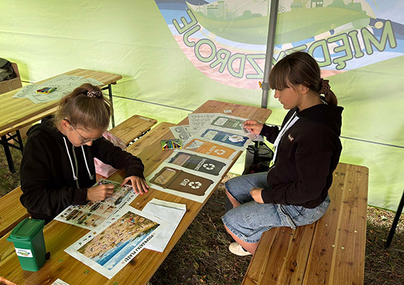 Ekologia przez zabaw�. Woli�ski Park Narodowy i Zielone Mi�dzyzdroje edukowa�y mieszka�c�w i turyst�w