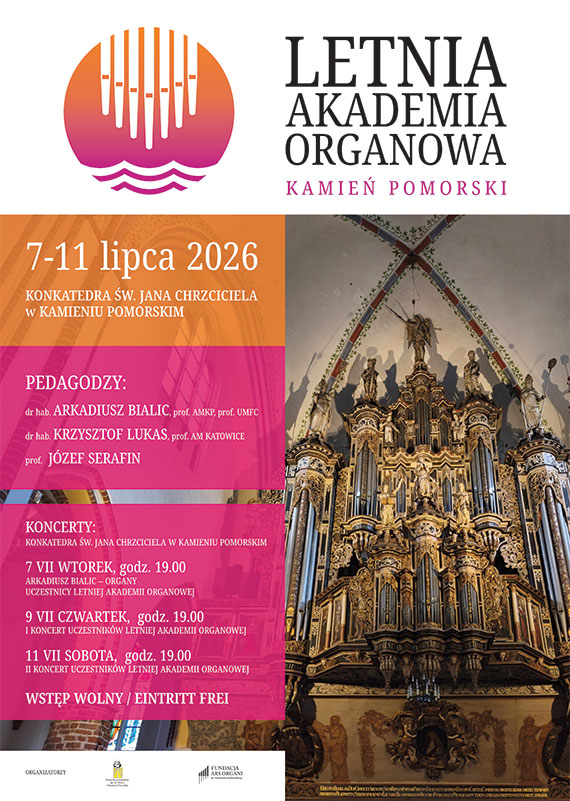 Letnia Akademia Organowa w Kamieniu Pomorskim