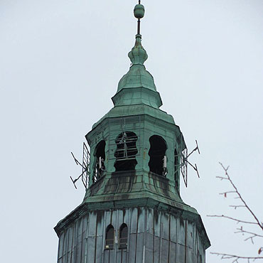 Gryfice: Piroman zatrzymany za podpalenie wie�y ko�cio�a