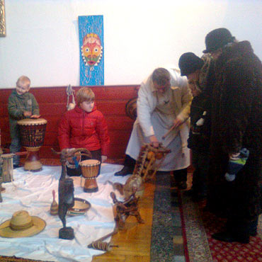 Dziwn�w: Misjonarz opowiada� o Afryce