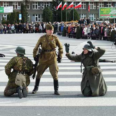 Gryfice: Polskie i radzieckie wojsko w ataku!