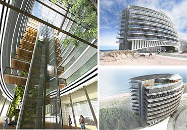 Zbudują 4 gwiazdkowy hotel w kształcie łodzi