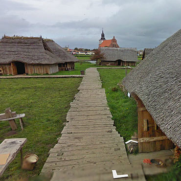 Wolin: Skansen Centrum S�owian i Wiking�w do��czy� do Google Street View