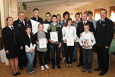 Eliminacje Powiatowe XXXV Og�lnopolskiego Turnieju Wiedzy Po�arniczej „M�odzie� Zapobiega Po�arom”