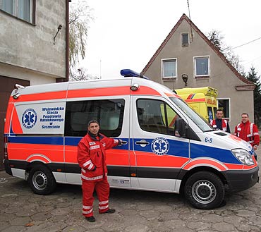 Dostaliśmy dwie nowoczesne karetki
