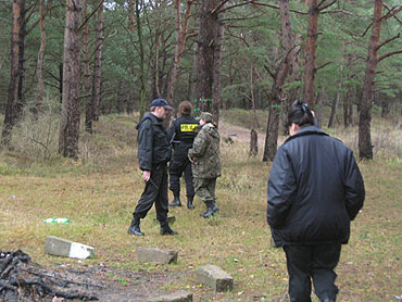 Przeprowadzili dzia�ania pod nazw� „Bezdomny”