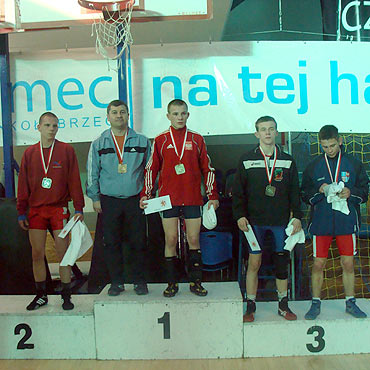 Zapasy: Brązowy medal Mistrzostw Polski Juniorów dla Krzysztofa Wróblewskiego