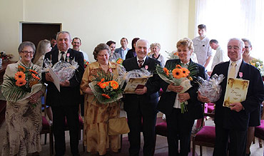 Cztery woli�skie ma��e�stwa �wi�towa�y sw�j wielki jubileusz