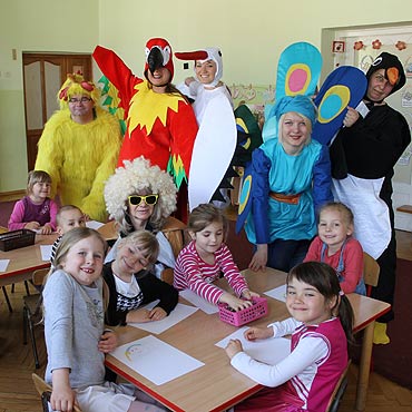 Mi�dzyzdroje: Ptasie show w przedszkolu