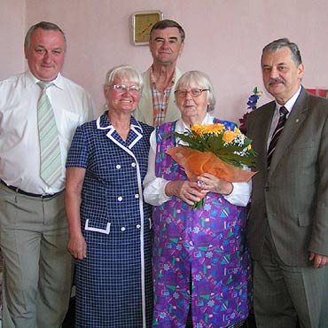 Wolin: Maj� ponad 90 lat. Burmistrz spotka� si� z jubilatami