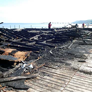Międzyzdroje: Spłonął plażowy klub Copacabana. To mogło być podpalenie
